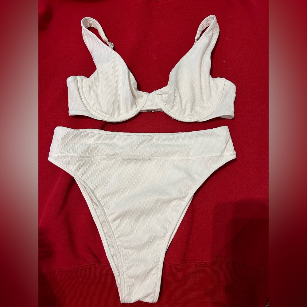 White bikini